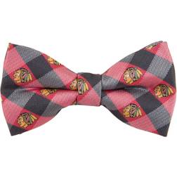 Eagles Wings Check Bow Tie - Blackhawks