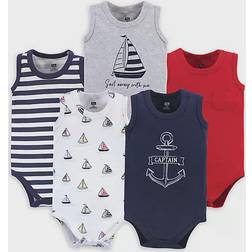 Baby Sleeveless Bodysuits 5-pack - Captain (10152820)