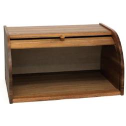 Lipper Acacia Rolltop Bread Box