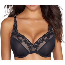 Olga Cloud 9 Lace Lift T-shirt Bra - Rich Black