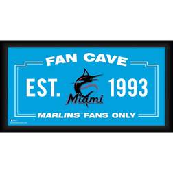 Fanatics Miami Marlins Framed Fan Cave Collage