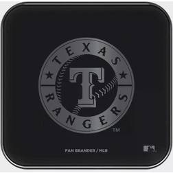 Fan Brander Texas Rangers Fast Charging Glass Wireless Charge Pad