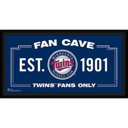 Fanatics Minnesota Twins Framed Fan Cave Collage