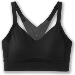 Brooks Drive Interlace Run Bra - Black