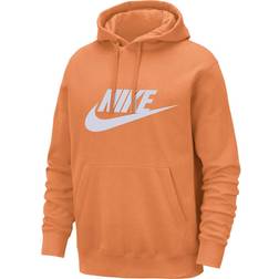 Nike Sportswear Club Fleece Graphic Hoodie - Orange