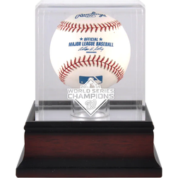 Washington Nationals Mahogany Display Case