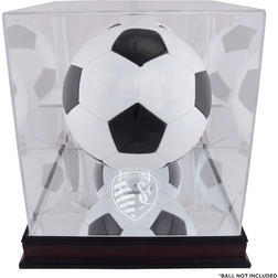 Fanatics Sporting Kansas City Mahogany Team Logo Soccer Ball Display Case