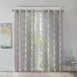 Madison Park Eden Fretwork Burnout 127x241.3cm