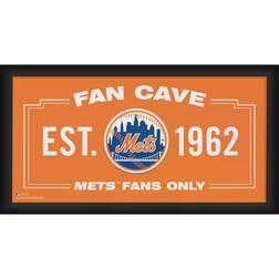 Fanatics New York Mets Framed Fan Cave Collage