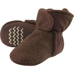 Hudson Baby Fleece Booties - Brown Bear