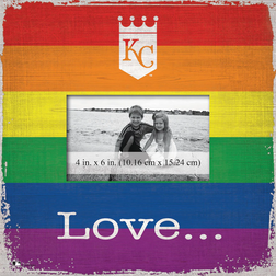 Fan Creations Kansas City Royals Love Pride Frame