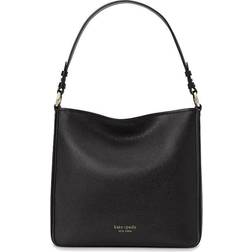 Kate Spade Hudson Pebbled Leather Large Hobo Bag - Black