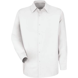 Red Kap Specialized Pocketless Work Shirt - White