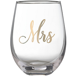 Lillian Rose Mrs. Stemless Wine Glass 16fl oz