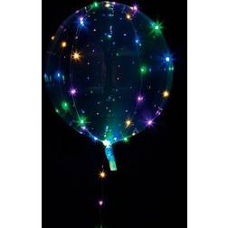 Amscan Eksklusiv LED Ballon, Multifarvet Lys