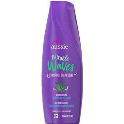 Aussie Miracle Waves Anti-Frizz Hemp Shampoo 12.2fl oz