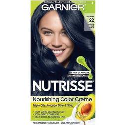 Garnier Nutrisse Nourishing Color Creme #22 Intense Blue Black