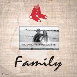 Fan Creations Boston Red Sox Burlap Pattern Frame