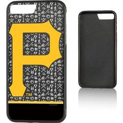 Strategic Printing Pittsburgh Pirates iPhone 7 Plus/8 Plus Stripe Bump Case