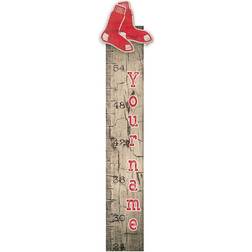 Fan Creations Boston Red Sox Personalized Growth Chart Sign Board