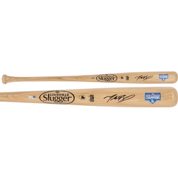 Fanatics Los Angeles Dodgers Mookie Betts Autographed 2020 MLB World Series Champions Louisville Slugger Champions Logo Bat