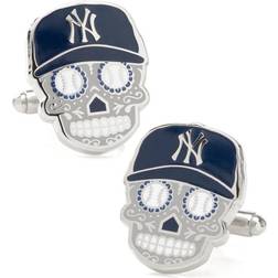 Cufflinks Inc New York Yankees Sugar Skull Cufflinks