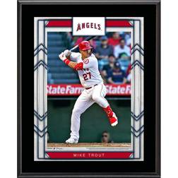 Fanatics Los Angeles Angels Sublimated Player Name Plaque Mike Trout