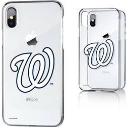 Strategic Printing Washington Nationals iPhone X/Xs Logo Clear Case