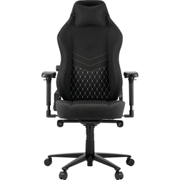 Zen Saga Real Leather Gaming Chair - Black