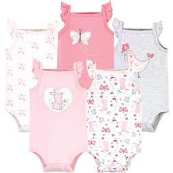 Hudson Baby Sleeveless Bodysuits 5-Pack - Sweet Bunny (10152461)