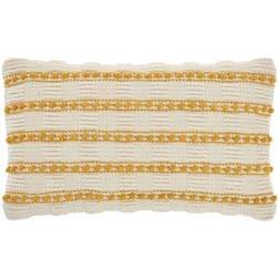 Mina Victory Lifestyles Complete Decoration Pillows Yellow (50.8x30.48cm)