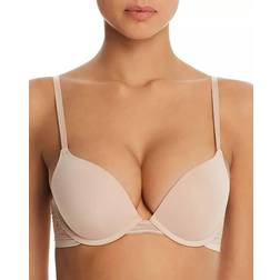 On Gossamer Sleek Micro Push-Up Bra - Beige