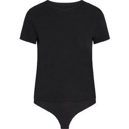 Commando Essential Cotton Crew Bodysuit - Black
