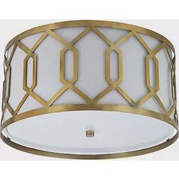 Jonathan Y Hex Ceiling Flush Light 41.3cm