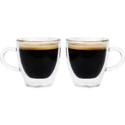 Grosche Turin Double-Walled Espresso Cup 13.9cl 2pcs