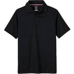 French Toast Short Sleeve Sport Polo - Black