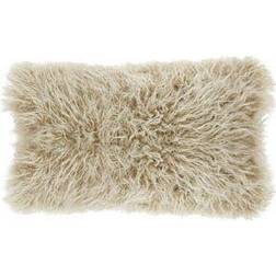 Saro Lifestyle Mongolian Complete Decoration Pillows Beige (50.8x30.48cm)