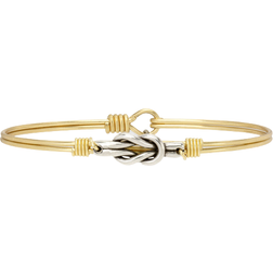 Luca + Danni Love Knot Bangle Bracelet - Gold/Silver