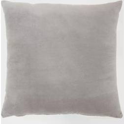 Mina Victory Solid Velvet Complete Decoration Pillows Grey (50.8x35.56cm)