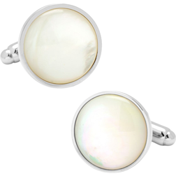 Cufflinks Inc Silver-Tone Mother of Pearl