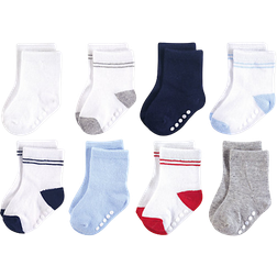 Luvable Friends Crew Socks 8-pack - Athletic Blue (10728095)