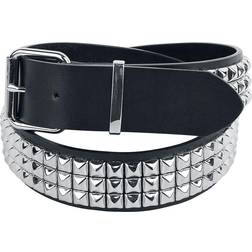 EMP Ceinture Triple Rangée Noir Cloutée - Unisex