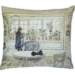 Svanefors Flowers Kuddöverdrag Beige (60x50cm)