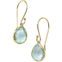 Ippolita Rock Candy Teeny Teardrop Earrings - Gold/Topaz