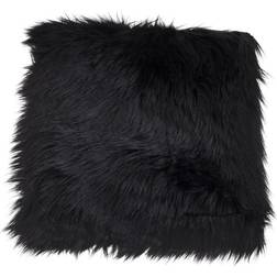 House Nordic Lambskin Sitzkissen Schwarz (40x40cm)