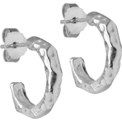 ENAMEL Copenhagen Hali Hoops - Silver