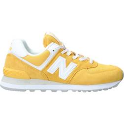 New Balance 574 Pastel Yellow White Women's