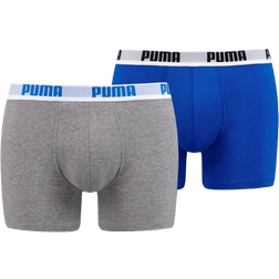 Puma Basic Boxer 2-pack - Grey