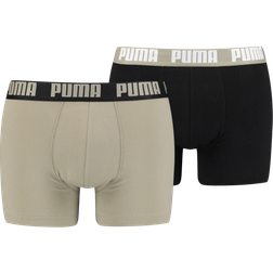 Puma Everday Boxers 2P - Zwart/Huid