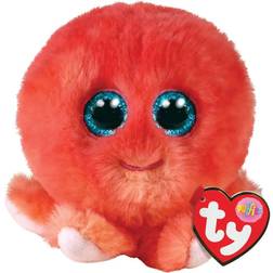 TY Puffies Sheldon Octopus 10cm